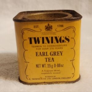 Vintage Twinings Earl Grey Tea Tin